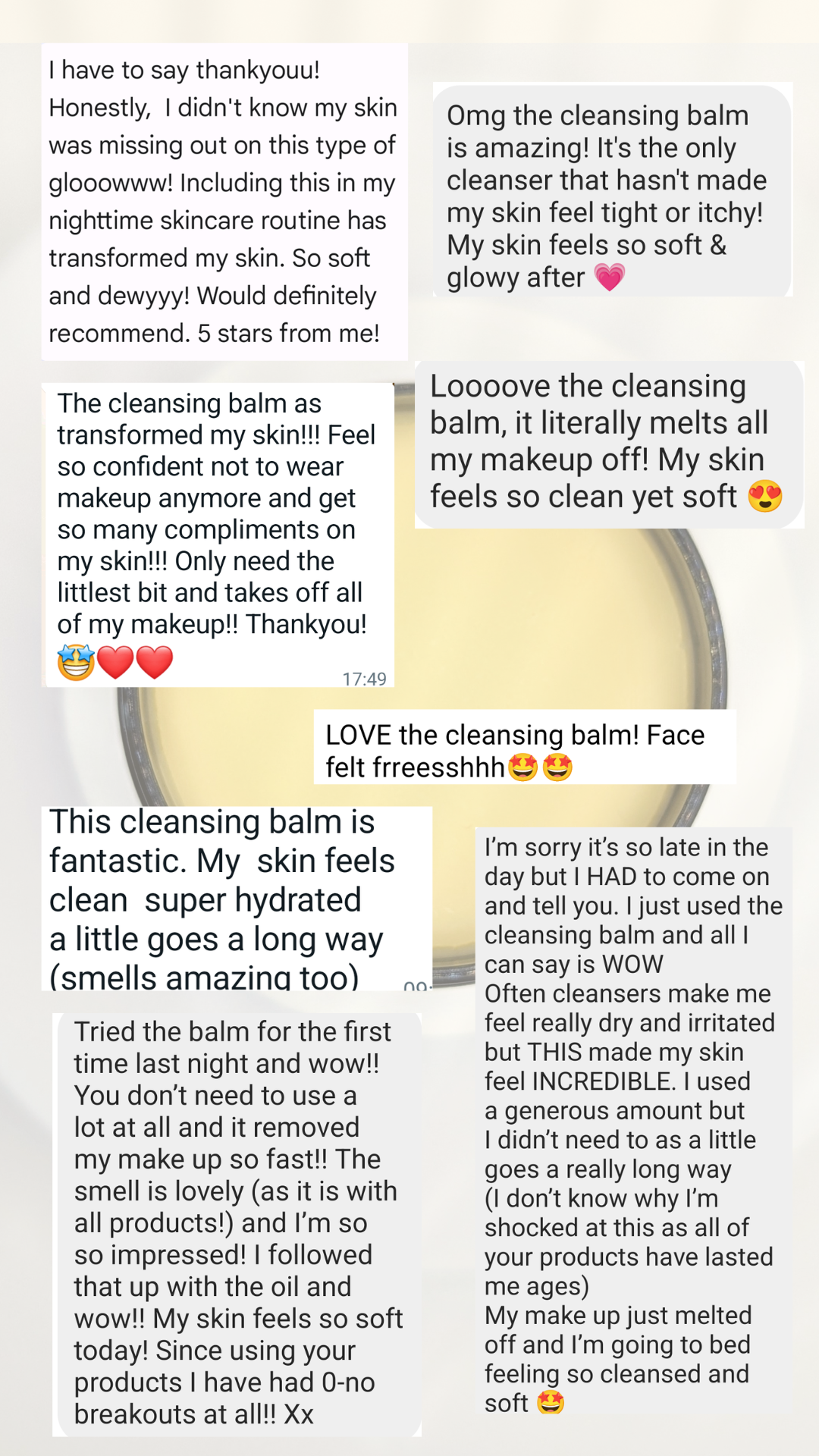 Natural Cleansing Balm